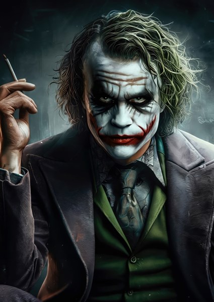 The Notorious look of the Joker